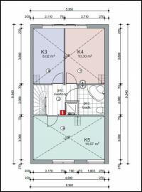 Plattegrond - eerste verdieping