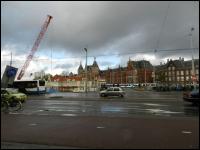 Uitzicht voorzijde op Centraal Station